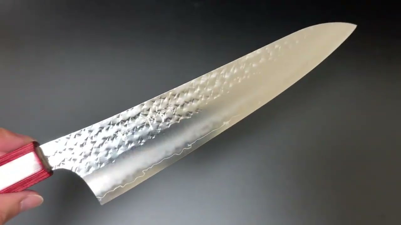 黒﨑優 Yu Kurosaki 閃光 流 牛刀包丁210mm SG2粉末ハイス鋼