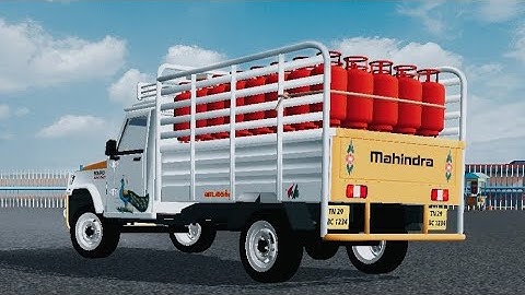 Mahindra Pickup Mod In Bus Simulator Indonesia - Bussid Car Mod - Bussid Bus Mod - Bussid