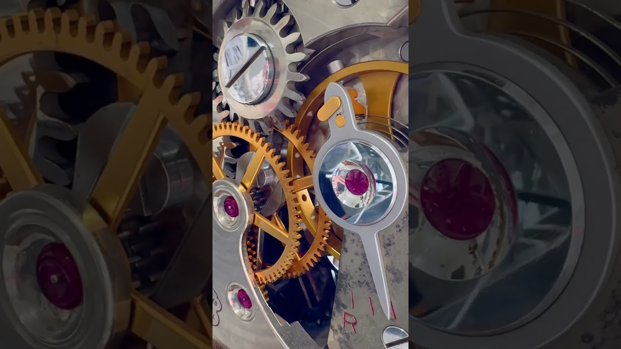 Swiss craftsmanship, captured. 