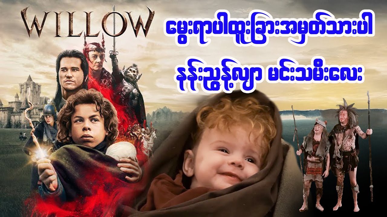 မွေးရာပါထူးခြားအမှတ်သားပါ နန်းညွှန့်လျာမင်းသမီးလေး ( Willow -1988 )