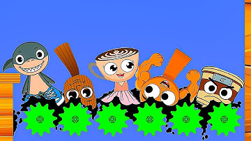 Incredibox Sprunki VS Shredder in Algodoo