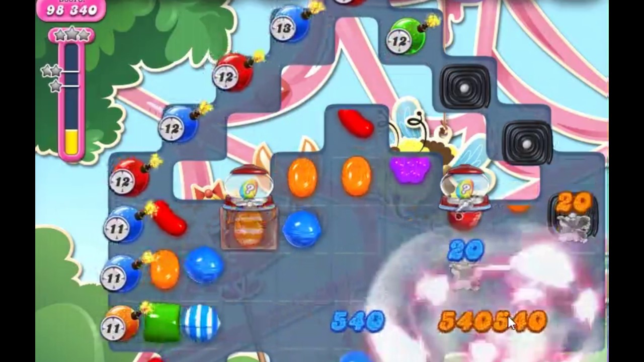 Candy Crush Saga Level 2395 - NO BOOSTERS - YouTube