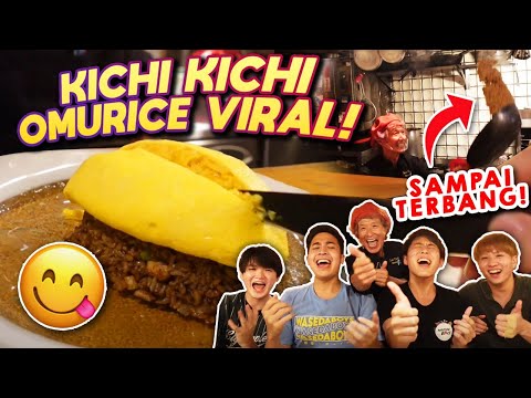 HARUS BOOKING 2 BULAN SEBELUM KE SINI! FULL ATRAKSI, NASINYA SAMPE TERBANG! (KICHI KICHI OMURICE)