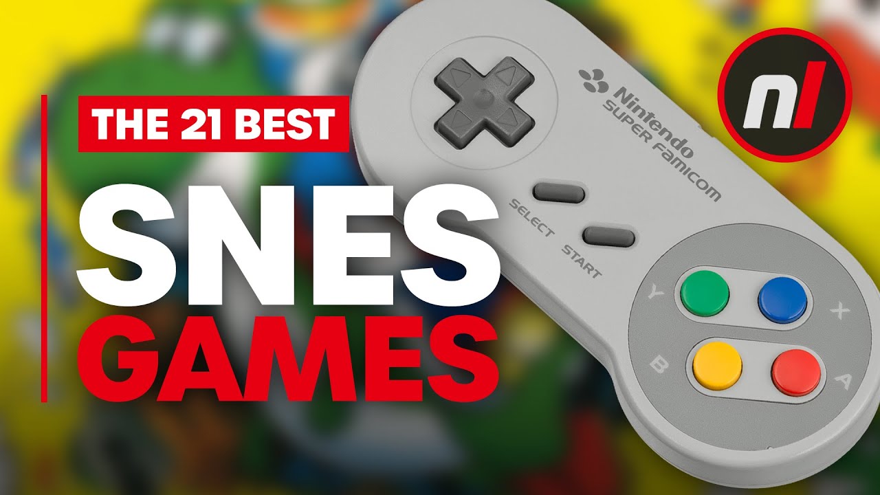 21 Best Super Nintendo Games (SNES) YouTube