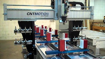 CNT Motion Curtain Wall Tool Change