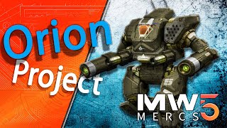 Mechwarrior 5. Проект Orion, обзор и сборка меха.