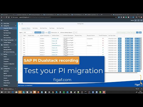 Record SAP PI Dual stack messages for running SAP PI Migration test