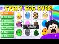 We Open EVERY EGG Ever in Adopt Me! (WINNER KEEPS DREAM PET)