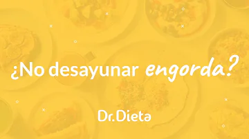 ¿Se puede engordar por no desayunar?