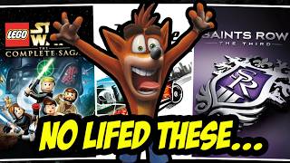 Games Ive Actually 100%