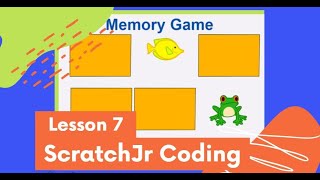 ScratchJr Coding Lesson 7 | How to Make a Memory Game | Beginner Programming screenshot 2