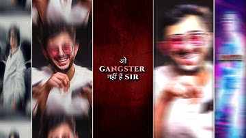 youtube vs tiktok 2.0 @CarryMinati  new shake effect alight motion attitude status video editing