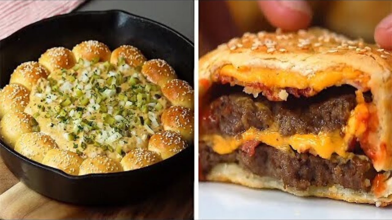 8 Cheeseburger Party Starters - YouTube