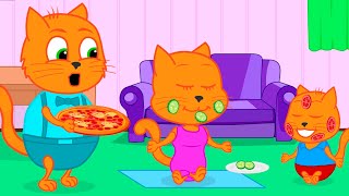 Cats Family in English - Salad on the face Cartoon for Kids by Cats Family in English 7,437 views 1 month ago 30 minutes