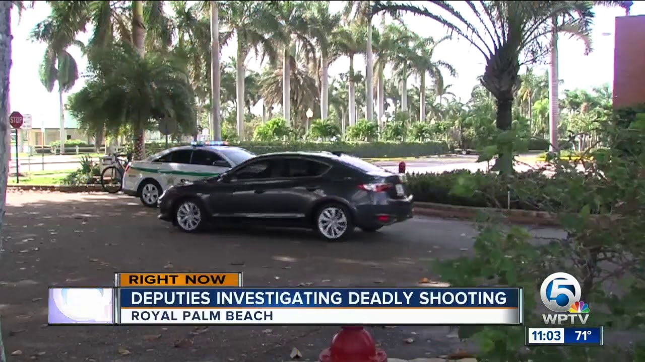 One person dead after double shooting in Royal Palm Beach - YouTube