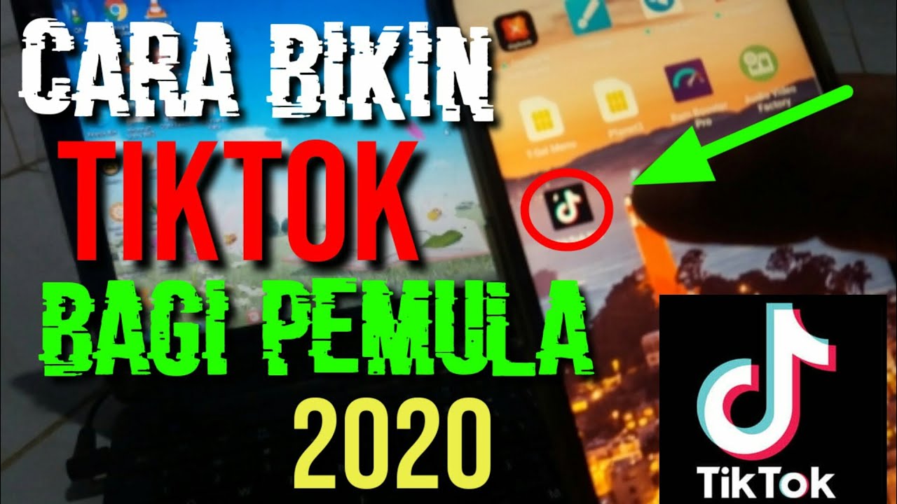 Cara Membuat Akun Tiktok Dan Dapat Uang Di Android 2020 Youtube