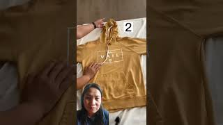 Folding Hoodie Jacket