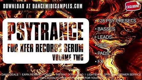 Psytrance Presets For Serum Vol 2