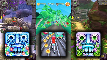 Temple Run 2 Frozen Festival Vs Bus Rush 2 Vs Temple Run 2 Blooming Sands - Endless Run D12012022