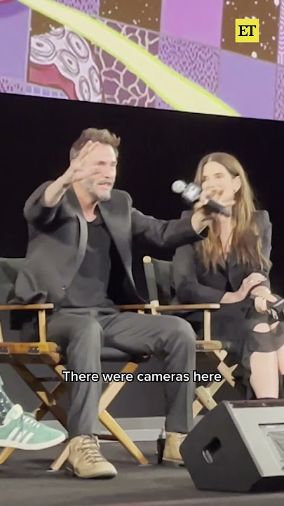 Download lagu Keanu Reeves and Sandra Bullock reunite for Speed 30th anniversary screening #speed #shorts