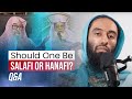 Qa  imam asks should one be hanafi or salafi  the sh muqbil   issue  ust abu taymiyyah