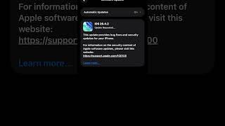 iPhone got new Update 16.4.2