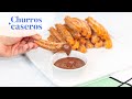 CHURROS CASEROS ¡LA RECETA MÁS FÁCIL! | Aroly Carrasco