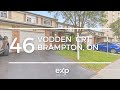 46 Vodden Court - Brampton Townhome