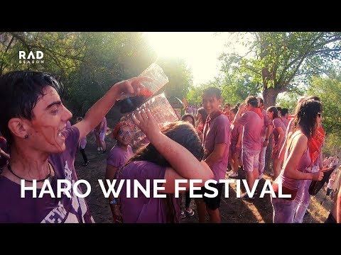 HARO WINE FESTIVAL: THE WINE BATTLE (LA BATALLA DE VINO) IN LA RIOJA, SPAIN