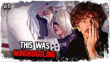 COPIED CITY, ADAM BOSS FIGHT, SAVING 9S | NieR Automata | Blind Playthrough | First Time Playing EP8