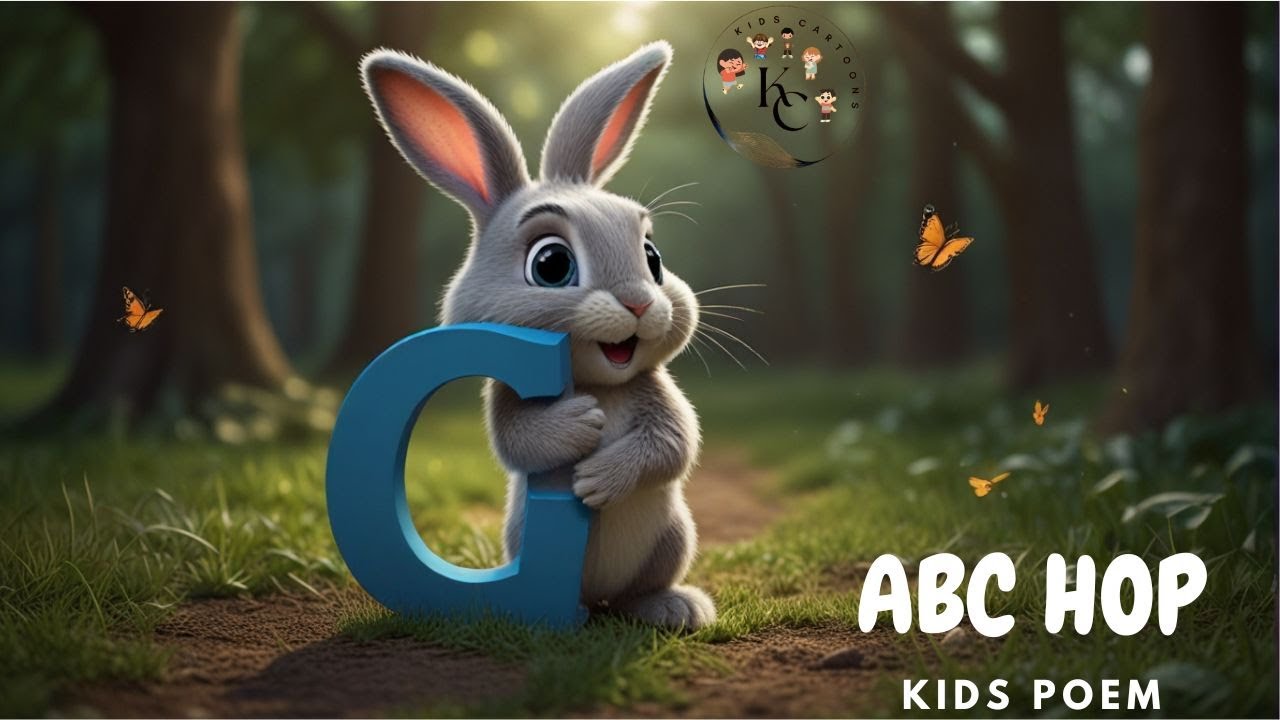 Abc Hop For Spring KIDS CARTOONS, KIDS POEMS, KIDS SONGS, ABC HOP, - YouTube