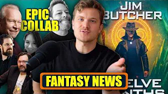 Biggest Fantasy Collab EVER? Sanderson, Butcher, Lynch, Dinniman & More | Fantasy News