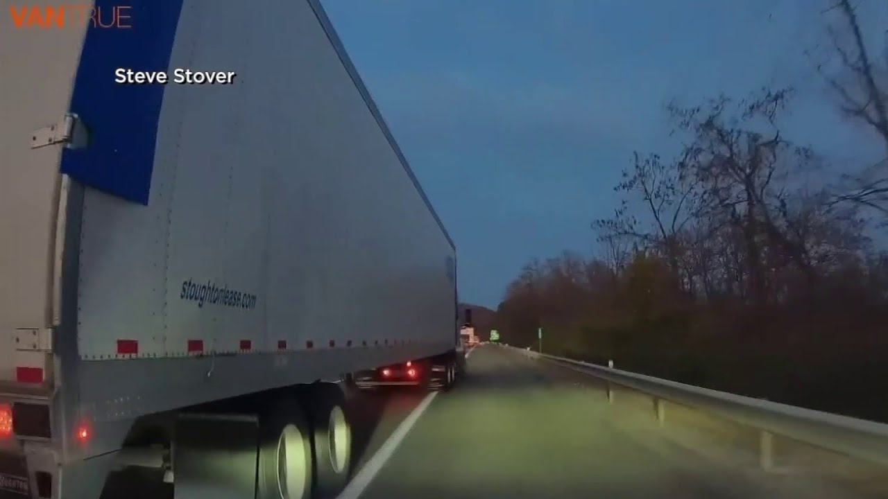 Dash cam captures road rage incident on I-81