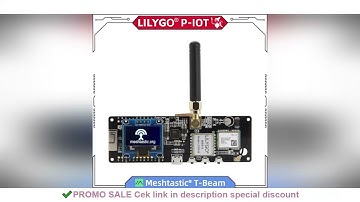 LILYGO TTGO Meshtastic T-Beam V1.2 ESP32 LoRa 915MHz 433MHz 868MHz 923MHz WiFi BLE GPS With 0.96 inc