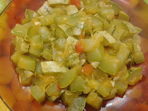 RECEITA ABOBRINHA REFOGADA