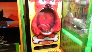 Lilly Playing Some DOG POUNDER At Chuck E. Cheese Arcade AUGUST 2016