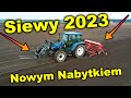 Boguś sprawdza nowy nabytek w pracy! | Siew jęczmienia browarnego 2023 | New Holland TL 90 + Famarol