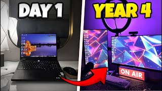 My 4 Year Gaming Setup Progression... ($400-$4,000)