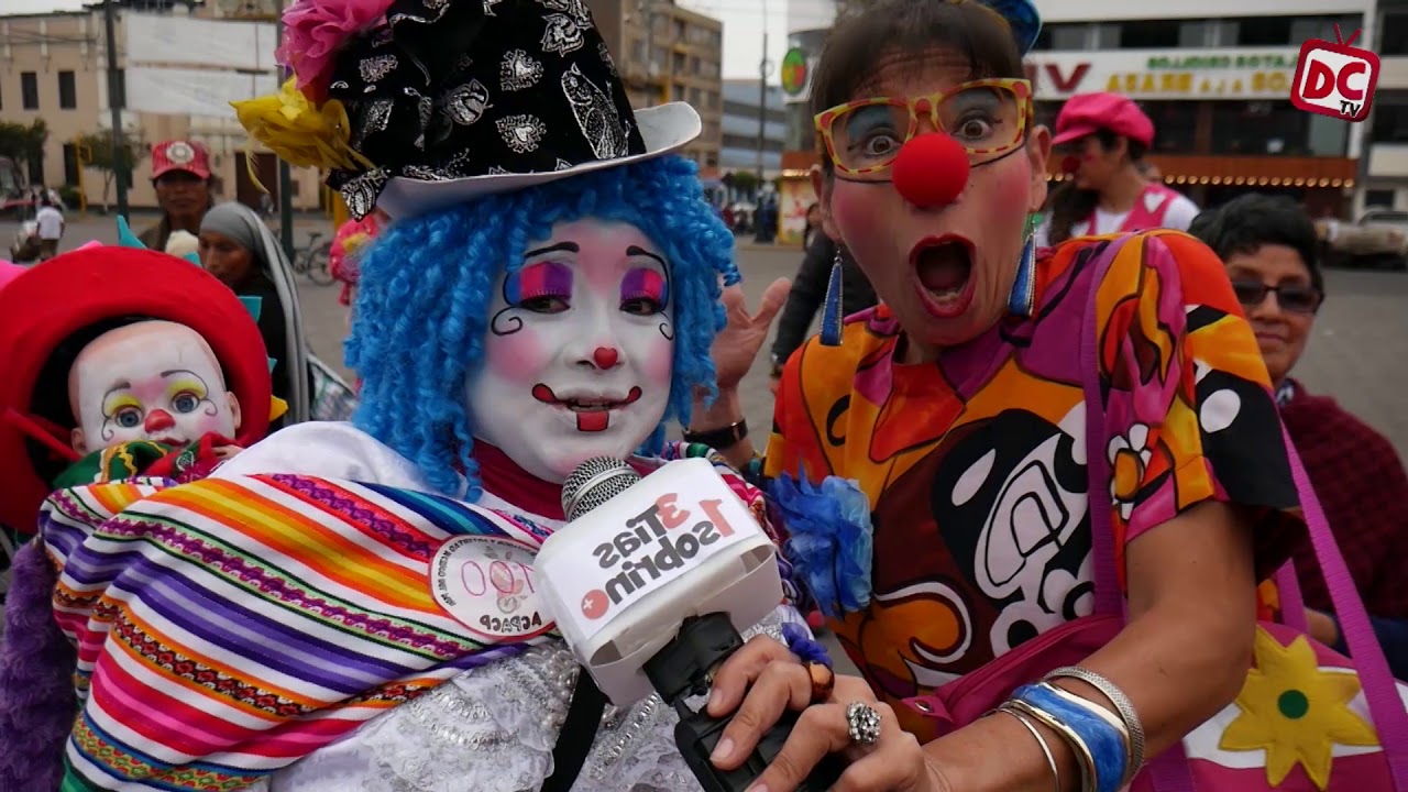 Día del Payaso Peruano 25 de Mayo Pasacalle 2019 YouTube