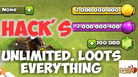 Clash of clans hack, coc unlimited Gems, Elixir and Gold on any device 100% working