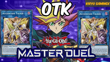 OTK with Code Talker Deck (Yu-Gi-Oh Master Duel)