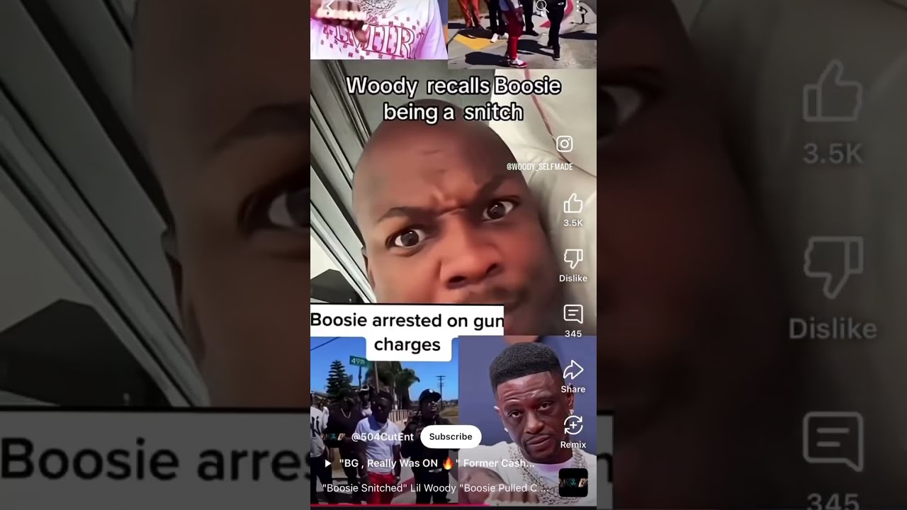  Lil Woody Exposes Boosie After Arrest