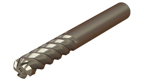 SolidWorks Tutorial #225: Drill bit for hard materials