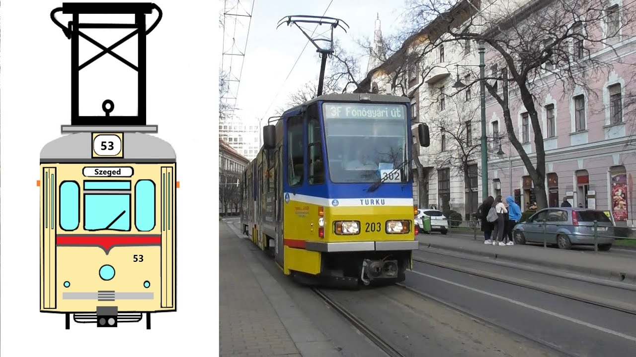 Straßenbahnen- und Museen 53 Szeged ohne Gulasch Tramlink Jena