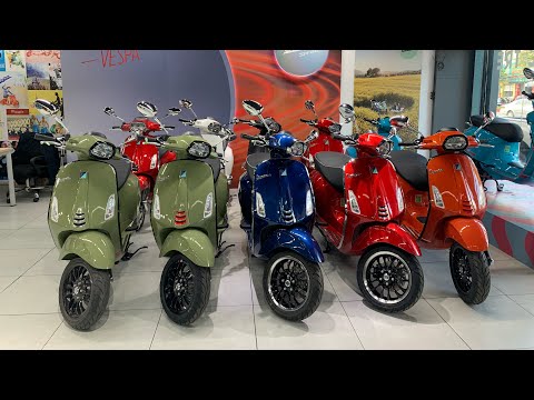 Video Vespa Sprint 2022 mới nhất có những màu gì và báo giá... - youtube