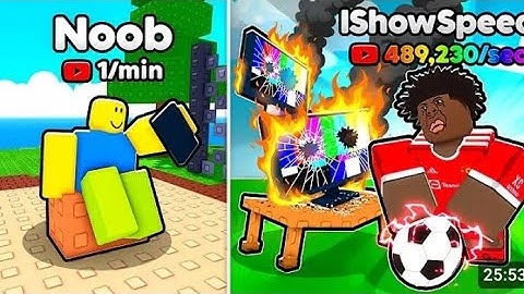 I create my channel roblox game YouTube creator tycoon