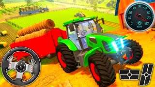 Offroad Tractor Farming Simulator - Real Cargo Transport Mountain Driver - Android Gameplay screenshot 4
