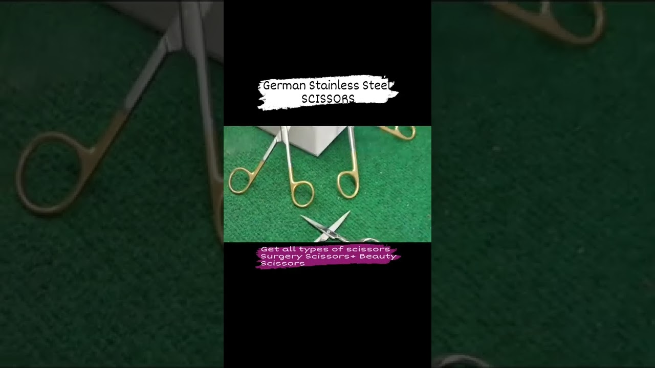 Hand Cafted German Stainless Steel Scissors Beauty & Surgery Scissors Wholesale Suppliers 