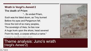 Vergil's Aeneid Book 2 Lecture IB SL 1