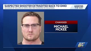 Man accused of killing his ex-wife and her husband booked into Ohio jail
